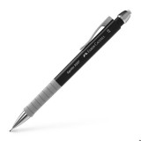 Creion mecanic 0.7 mm negru Apollo Faber Castell, Lecom
