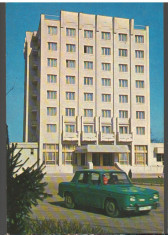 CPI B14101 CARTE POSTALA - ROMAN. hotel ROMAN, DACIA 1100 foto