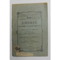 JURNALUL SOCIETATII CENTRALE AGRICOLE , ANUL XIII , NR. 5 , 1 MARTIE 1906