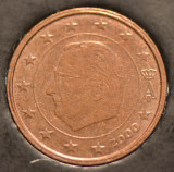 2 euro cent Belgia 2000, Europa