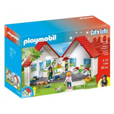 Playmobil - Set portabil clinica veterinara foto