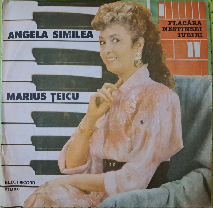 Disc vinil Angela Similea / Marius Țeicu - Flacăra Nestinsei Iubiri -Electrecord-ST-EDE 03706