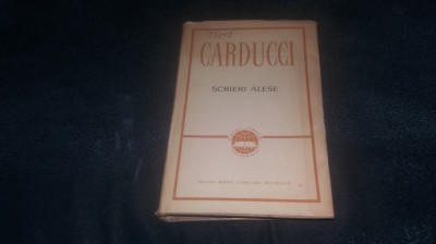 CARDUCCI - SCRIERI ALESE foto