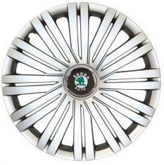 Set 4 Capace Roti Kerime R15, Potrivite Jantelor de 15 inch, Kerime Pentru Skoda, Model 339
