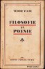 HST C632 Filosofie și poesie 1937 Tudor Vianu