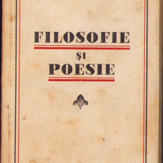 HST C632 Filosofie și poesie 1937 Tudor Vianu