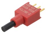 Comutator cu Apăsare SPDT 0,02A 20VDC THT