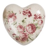 Cumpara ieftin Set 2 decoratiuni Inimioare ceramica 11x11x4 cm