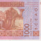 M1 - Bancnota foarte veche - Africa de vest - 1000 franci