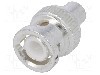 Conector BNC, 50&Omega;, {{Subtip conector}}, argintat, TE Connectivity - 1-1337463-0