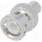 Conector BNC, 50&Omega;, {{Subtip conector}}, argintat, TE Connectivity - 1-1337463-0
