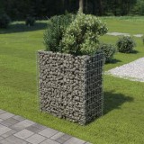 VidaXL Strat &icirc;nălțat gabion, 90x50x100 cm, oțel galvanizat