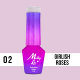 MOLLY LAC UV/LED Glamour Women - Girlish Roses 02, 10ml