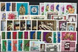 Lot Filatelic Ungaria Pagină Clasator Flori Fluturi Artă Angelo Bronzino Ceramică Literatura Ștampilate Neștampilate - A810