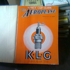 REVISTA THE AEROPLANE - 8 NUMERE/1935