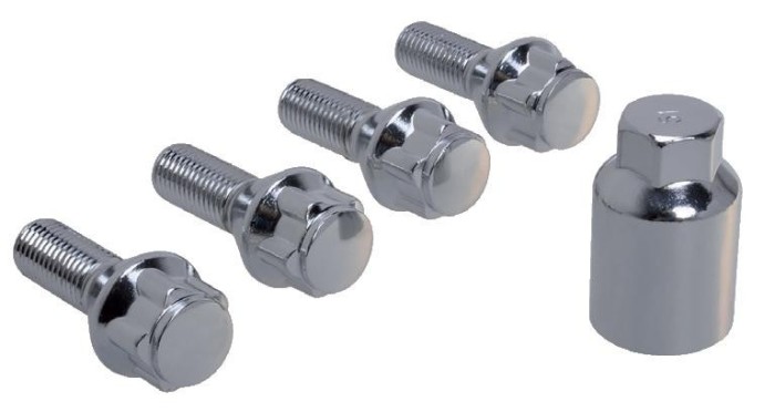 Set 4 Prezoane Roti cu Antifurt 14x1,5x27C, Automax 7893 Set 4 Prezoane Roti cu Antifurt 14x1,5x27C, Automax 7893