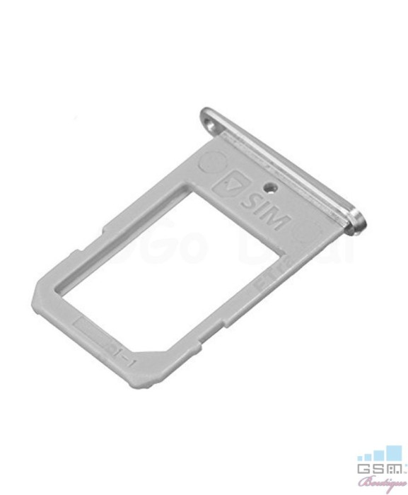 Suport Sim Samsung Galaxy S6 edge+ SM G928T Alb Suport Sim Samsung Galaxy S6 edge+ SM G928T Alb