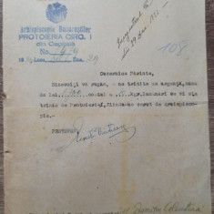 Document Arhiepiscopia Bucurestilor 1933