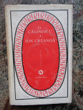 G. Calinescu - Ion Creanga CARTONATA