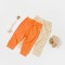 Set 2 pantalonasi Printed, BabyCosy, 50% modal+50% bumbac, Stone/Apricot (Marime: 3-6 Luni)