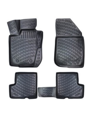 Set covorase auto din cauciuc tip tavita pentru Dacia Duster 4X2 Prestige 2017-2022 foto