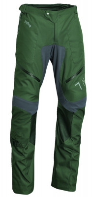 Pantaloni atv/cross Thor Terrain OTB, culoare verde/gri, marime 32 Cod Produs: MX_NEW 290110453PE foto