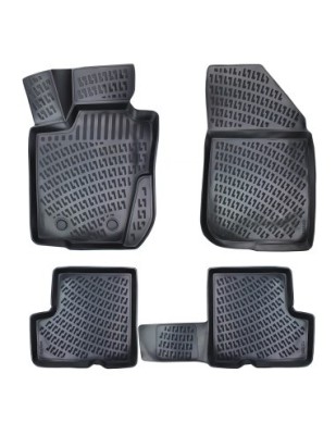 Set covorase auto din cauciuc tip tavita pentru Dacia Logan I Mcv 2004-2012 foto