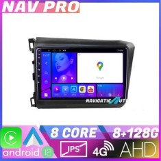 Navigatie Honda Civic 2012 2015 KIT 132 EDOTEC-LITE Android Ecran 720P Octa Core 8 128 Carplay CarStore Technology