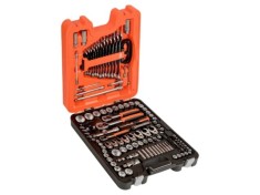 Set chei 6-puncte tubulară BAHCO 138 buc oţel crom-vanadium