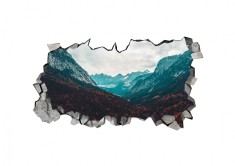 Autocolant decorativ, Gaura in perete, Natura si peisaje, Multicolor, 85 cm, 2211ST-3