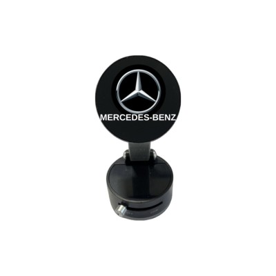 Suport Magnetic Negru cu Ventuza si Brat Reglabil Pentru Mercedes foto