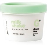 milk_shake&reg; Lifestyling Glossy Wax ceară pentru definire și strălucire 90 ml