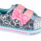 Pantofi sport Skechers Sparkle Lite-Lil Heartsland 314754N-DMLT gri