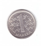 Moneda Finlanda 1 markka 1976, stare buna, curata