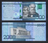REPUBLICA DOMINICANA █ bancnota █ 2000 Pesos Dominicanos █ 2021 █ P-194 █ UNC