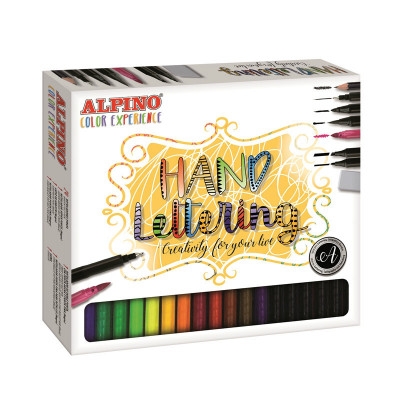 Set Caligrafie, 30 Culori/set, Alpino Color Experience - Hand Lettering foto