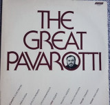 Vinil original SUA, The Great Pavarotti