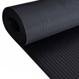 Covor antiderapant de cauciuc cu nervuri largi 2 x 1 m, vidaXL