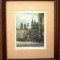 T.053 TABLOU LITOGRAFIE MUNCHEN SEMNAT INDESCIFRABIL