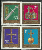 Cumpara ieftin Liechtenstein 1975 - Imperial jewels, Vienna Hofburg, serie neuz