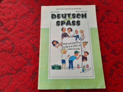 Manual pentru Limba germana, clasa a VIII-a L1 Deutsch mit Spass - Silvia FloREA foto