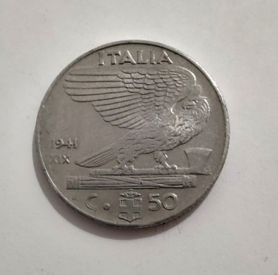 Italia - 50 Centesimi 1941 foto