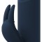 Vibrator Thrusting Zephyros Goddess Collection, 10 Moduri VIbratii, Silicon, USB, Albastru Inchis, 23 cm