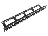 Patch Panel LANBERG Negru 24 Porturi Rack 19"