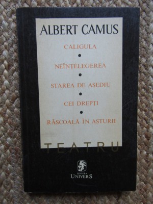 TEATRU - ALBERT CAMUS foto