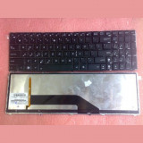 Tastatura laptop noua ASUS K50 BLACK FRAME BLACK Backlit