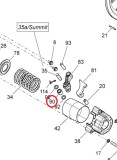 Rola Senila Ski-Doo Summit 417222947SK Piese Moto