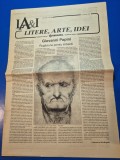 Ziarul litere ,arte , idei - 25 ianuarie 1993 - articol alexandru dabija