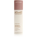 Attitude Oceanly Plastic Free Makeup iluminator solid cremos culoare Golden Rose 8.5 g