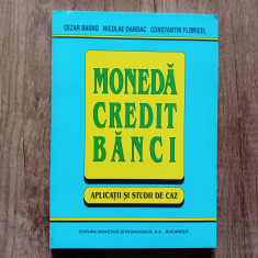 MONEDA CREDIT BANCI - APLICATII SI STUDII DE CAZ - CEZAR BASNO, 2003 foto